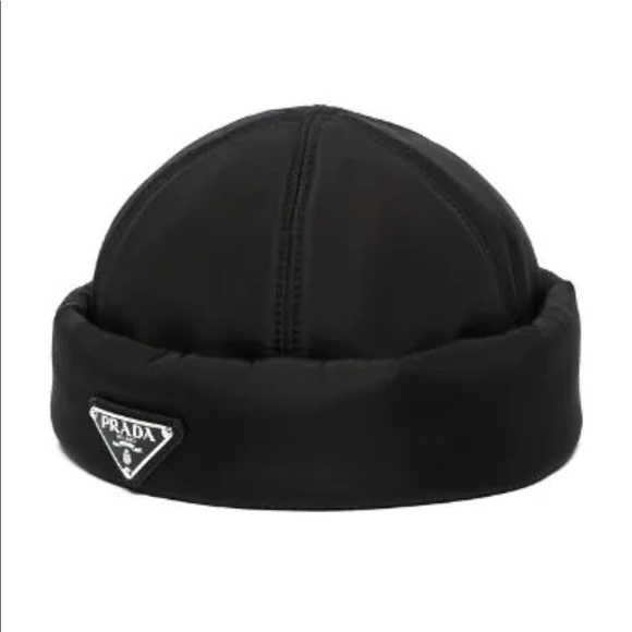 Logo-Plaque Padded Beanie - Picture 1 of 4